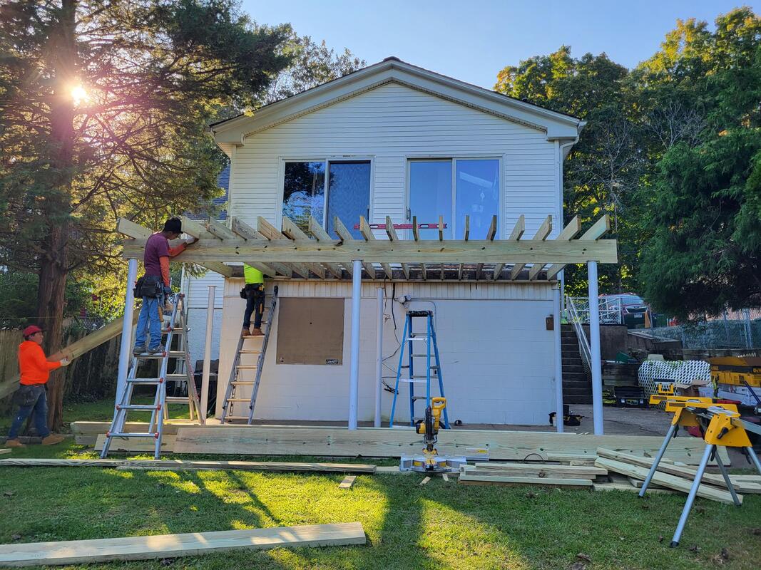 Deck repair and restoration in Westchester County