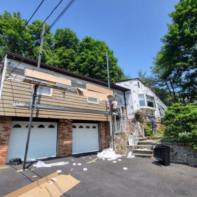 House siding replacement by Kaon Roofs