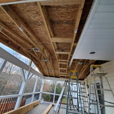 Soffit installation by Kaon Roofs