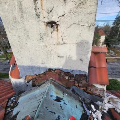 Chimney installation by Kaon Roofs