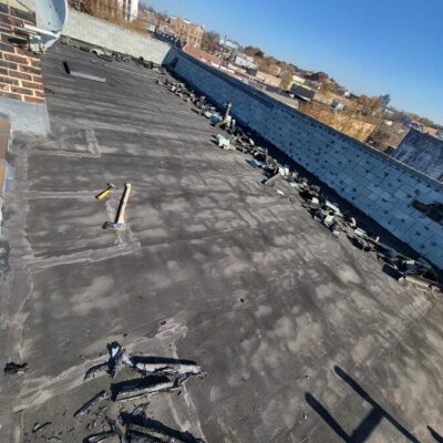Commercial Roofing System Installation by Kaon Roofs - Before