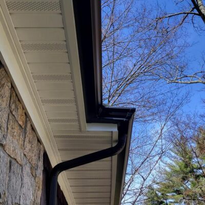 Soffit installation by Kaon Roofs