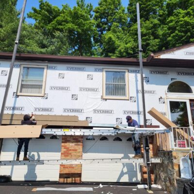 House siding replacement by Kaon Roofs