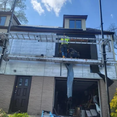 Siding Installation by Kaon Roofs - Before
